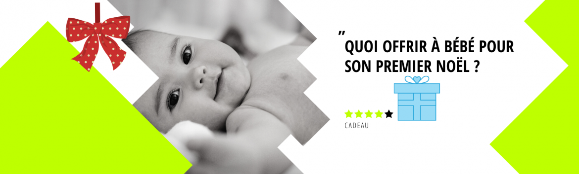 Quoi offrir à bébé pour son premier Noël ?